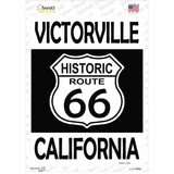 Victorville California Historic Route 66 Novelty Rectangle Sticker Decal