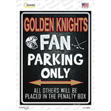 Golden Knights Fan Novelty Rectangular Sticker Decal
