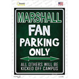 Marshall Novelty Rectangle Sticker Decal