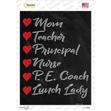 Love Education Novelty Rectangle Sticker Decal