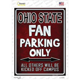 Ohio State Novelty Rectangle Sticker Decal