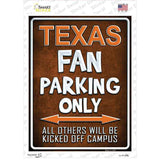 Texas Novelty Rectangle Sticker Decal