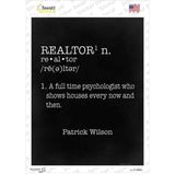 Realtor Full Time Psychologist Novelty Rectangular Sticker Decal