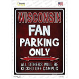 Wisconsin Novelty Rectangle Sticker Decal