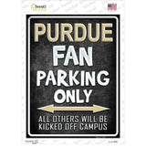 Purdue Novelty Rectangle Sticker Decal