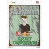 I Cant Resist Everything Novelty Rectangle Sticker Decal