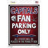 Capitals Novelty Rectangle Sticker Decal