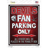 Devils Novelty Rectangle Sticker Decal