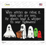 Ghosts Trick or Treat Costumes Novelty Rectangle Sticker Decal