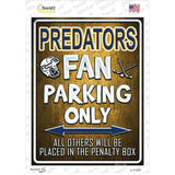 Predators Novelty Rectangle Sticker Decal