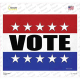 Vote Novelty Rectangle Sticker Decal