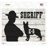 Sheriff K9 Novelty Rectangle Sticker Decal