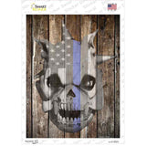 Police Demon Dog Novelty Rectangle Sticker Decal