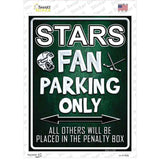Stars Novelty Rectangle Sticker Decal