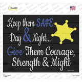 Keep Them Safe Novelty Rectangle Sticker Decal