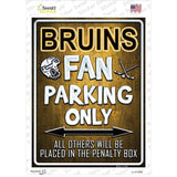 Bruins Novelty Rectangle Sticker Decal