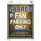 Sabres Novelty Rectangle Sticker Decal