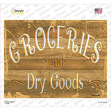 Groceries Dry GoodsNovelty Rectangular Sticker Decal