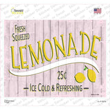 Fresh Squeezed Lemonade Novelty Rectangular Sticker Decal