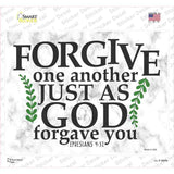 God Forgave You Bible Verse Novelty Rectangle Sticker Decal