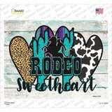 Rodeo Sweetheart Novelty Rectangle Sticker Decal