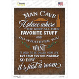 Its Just A Room Novelty Rectangle Sticker Decal