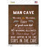 No Whining Allowed Novelty Rectangle Sticker Decal