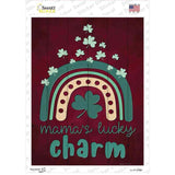 Mamas Lucky Charm Novelty Rectangle Sticker Decal