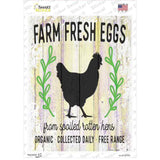 Farm Fresh Eggs Chickens Novelty Rectangle Sticker Decal