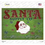 Santa Supply Co Novelty Rectangle Sticker Decal