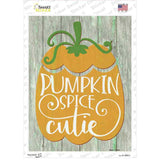 Pumpkin Spice Cutie Novelty Rectangle Sticker Decal