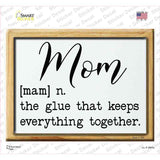 Mom Definition Novelty Rectangle Sticker Decal