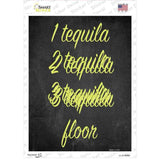 1 Tequila 2 Tequila Novelty Rectangle Sticker Decal