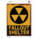 Fallout Shelter Novelty Rectangle Sticker Decal