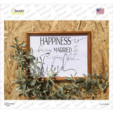 Married Best Friend Novelty Rectangle Sticker Decal