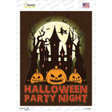 Halloween Party Night Novelty Rectangle Sticker Decal