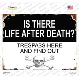 Life After Death Novelty Rectangle Sticker Decal P-4475s