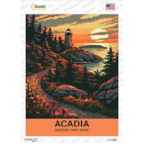 Acadia Maine Novelty Rectangle Sticker Decal P-4483s