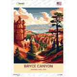 Bryce Canyon Utah Novelty Rectangle Sticker Decal P-4490s