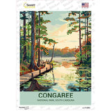 Congaree South Carolina Novelty Rectangle Sticker Decal P-4495s