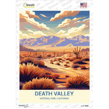 Death Valley California Novelty Rectangle Sticker Decal P-4498s