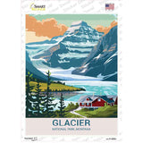Glacier Montana Novelty Rectangle Sticker Decal P-4505s