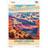 Grand Canyon Arizona Novelty Rectangle Sticker Decal P-4506s