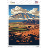 Haleakala Hawaii Novelty Rectangle Sticker Decal P-4512s
