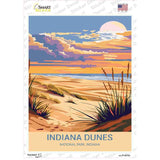Indiana Dunes Novelty Rectangle Sticker Decal P-4515s