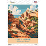 Mesa Verde Colorado Novelty Rectangle Sticker Decal P-4525s