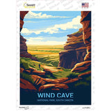 Wind Cave South Dakota Novelty Rectangle Sticker Decal P-4541s