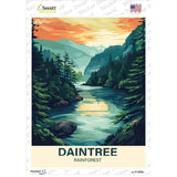 Daintree Rainforest Novelty Rectangle Sticker Decal P-4556s