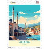 Adana Turkey Novelty Rectangle Sticker Decal P-4566s