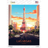 Las Vegas Nevada Novelty Rectangle Sticker Decal P-4581s